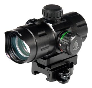 UTG RED DOT 4.0 MOA DOT 38MM - WITH INTEGRAL QD MOUNT