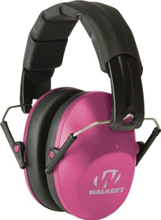 WALKERS MUFF SHOOTING PASSIVE - PRO-LOW PROFILE 22dB PINK