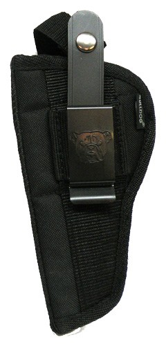 BULLDOG EXTREME SIDE HOLSTER - BLACK MOST REVOLVRS 5-6.5" BBL