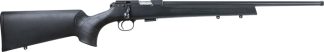 CZ 457 AMERICAN 22WMR 20.5" - THREADED BBL. BLACK BLACK STK