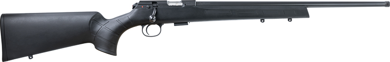 CZ 457 AMERICAN 22WMR 20.5" - THREADED BBL. BLACK BLACK STK