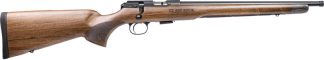 CZ 457 ROYAL 22LR 16.5" BLUED - THREADED BBL CIRCASSIAN WALNT