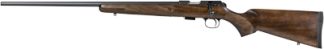 CZ 457 AMERICAN LH 22LR 24.5" - BLUED BARREL WALNUT STOCK