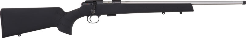 CZ 457 AMERICAN 22LR 20.5" SS - THREADED BBL. BLACK STOCK