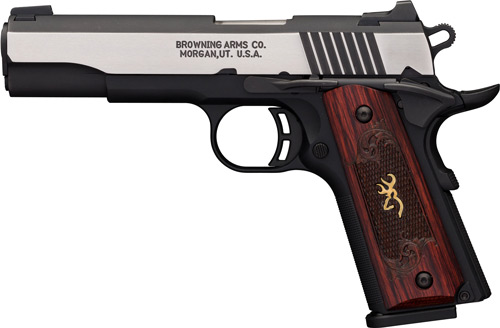 BROWNING 1911-380 BLACK LABEL - MEDALLION PRO 4.25" NT ST WOOD - Image 2