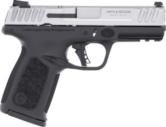 S&W SD9 2.0 9MM 4" FS 10-SHOT - SILVER SS SLIDE/BLACK POLY