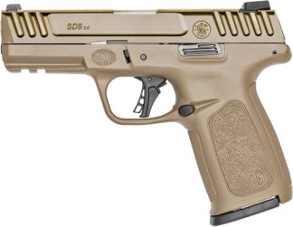 S&W SD9 2.0 9MM 4" FS 16-SHOT - W/ EP3 PLUGS FDE BUNDLE