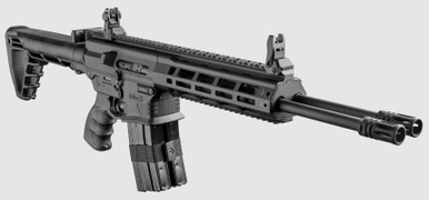 Silver Shadow/Gilboa G16DBR556B DBR Snake Double Barreled Rifle 5.56x45mm 16" Black