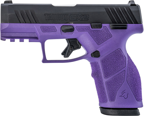 TAURUS GX2 9MM 13-SHOT ADJ. - DARK PURPLE FRAME BLACK SLIDE - Image 2
