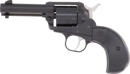 RUGER WRANGLER 22LR 3.75" - FS 6-SH BLACK BIRDSHEAD GRIP