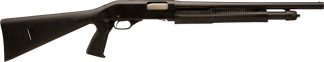 STEVENS 320 SECURITY 20GA 3" - 18.5" 5 SHOT PISTOL GRIP BLACK