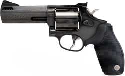 TAURUS TRACKER 44MAG 4" AS - PORTED 5-SHOT BLUED RUBBER