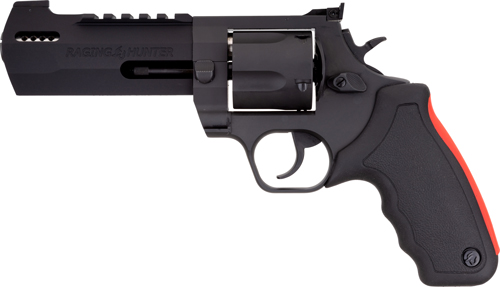 TAURUS RAGING HUNTER 454 CAS - 5 1/8" 5-SHOT BLUED RUBBER