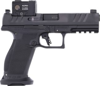 WALTHER PDP PRO ACRO INSTALLED - 9MM 4.5" 10-SHOT BLACK FRAME