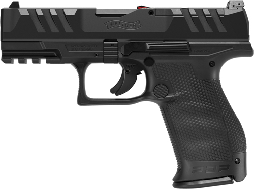 WALTHER PDP COMPACT OR 9MM 4" - CA 10-SHOT BLACK POLYMER FRAME