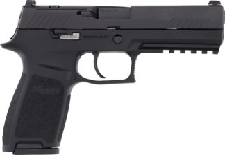 SIG P320 9MM 4.7" SIGLITE - STRIKER OR (2)17RD BLACK