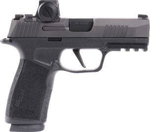 SIG P365X MACRO 9MM 3.7" - ROMEO-X (2)17RD POLYMER/BLACK