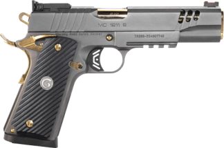 GIRSAN MC1911 NEGOTIATOR 45ACP - MATCH TITANIUM/GOLD 8RD TALO