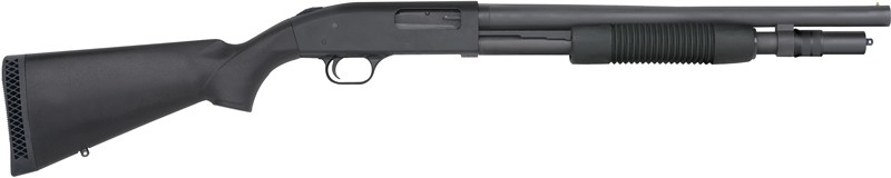 MOSSBERG 590 12GA 3" 18.5" - 7RD BLUED SYNTHETIC