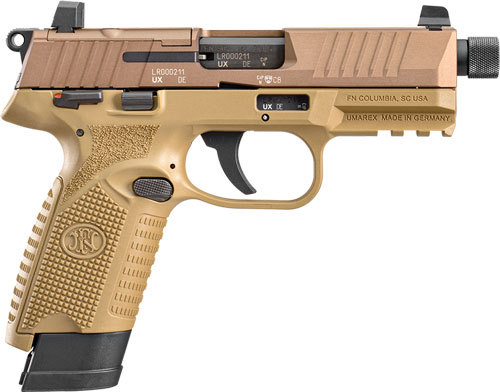 FN 502 TACTICAL 22LR - 1-15RD/1-10RD FDE/FDE