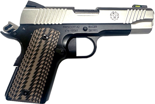 RUGER SR1911 CCO 9MM 7-SHOT - 4.25" TWO-TONE (TALO) - Image 2