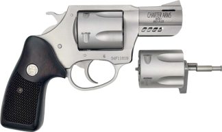 CHARTER ARMS DOUBLE DOG 2.2" - 9MM/357 MAG PORTED STAINLESS