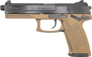 HK MARK 23 V1 DA/SA 45ACP - 5.87" BBL 2-12RD FDE