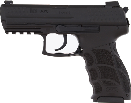 HK P30 V3 DA/SA TRIGGER 9MM - 3.85" 2-10 RD MAGS BLACK - Image 2