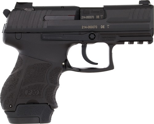 HK P30SK V3 DA/SA TRIGGER 9MM - 3.27" BBL 1-15RD 1-12RD BLACK