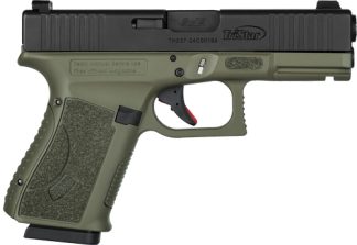 TRISTAR APOC 9MM 15RND ODG - BLACK W/FIBER OPTIC SIGHTS