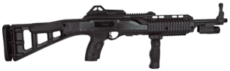 HI-POINT CARBINE 9MM BLACK - W/FORWARD GRIP & FLASHLIGHT