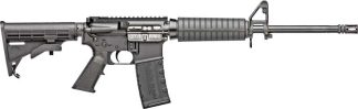 BLACK RAIN A2 5.56 RIFLE - 16" ANODIZED BLACK 30RD