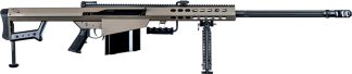 BARRETT M82A1 RIFLE 50BMG - 29" FLUTED 1:15" 10RD FDE