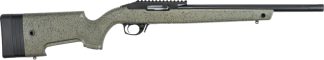 BERGARA BXR 22LR SEMI-AUTO - 16.5" BLUED CERAKOTE/GREEN SYN