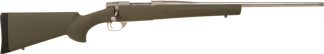 HOWA M1500 7MM REM MAG HOGUE - 24" THREADED STAINLESS OD GRN