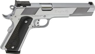 IVER JOHNSON EAGLE XL - 45ACP 6" ADJ POLISHED CHROME
