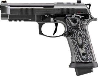 BERETTA 92XI SAO SQUALO 9MM - 4.9" 22RD BLACK GREY WITH RAIL