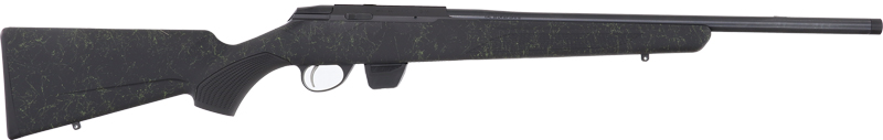 TIKKA T1X 22LR 20" THREADED - BLUED/ROUGHTECH EMERALD LEFT H - Image 2