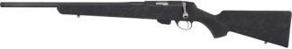 TIKKA T1X LEFT HAND 17HMR 20" - THREADED BLUED/ROUGHTECH EMRLD