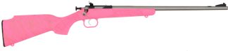 CRICKETT RIFLE G2 22LR PINK - SYNTHETIC/GOLD WEB STAINLESS