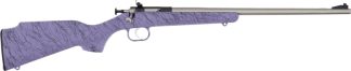 CRICKETT RIFLE G2 22LR PURPLE - SYNTHETIC/BLACK WEB STAINLESS