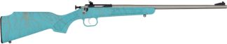 CRICKETT RIFLE G2 22LR BLUE - SYNTHETIC/GOLD WEB STAINLESS