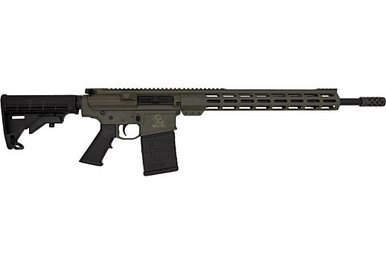 Great Lakes Firearms GL10308ODG Semi-Auto Rifle .308 Win 16" 10+1 Nitride Barrel OD Green Cerakote