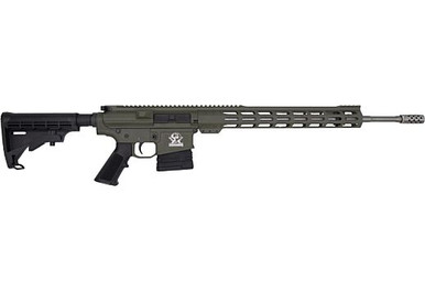 Great Lakes Firearms GL1065SSODG Semi-Auto Rifle 6.5 Creedmoor 20" 10+1 Stainless Barrel OD Green Cerakote