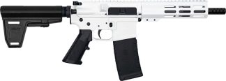 GLFA AR15 PISTOL W/BRACE 223 - WYLDE 7.5" BBL NITRIDE WHITE