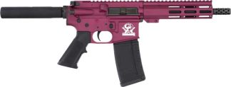 GLFA AR15 PISTOL 223 WYLDE - 7.5" NITRIDE BARREL BLK CHERRY