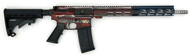 Great Lakes Firearms 223 Wylde GL15223SSF-AMF AR-15 16" 30+1 SS Barrel/Battleworn American Flag
