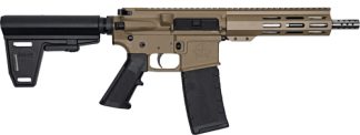 GLFA AR15 PISTOL W/BRACE 223 - WYLDE 7.5" SS FLAT DARK EARTH