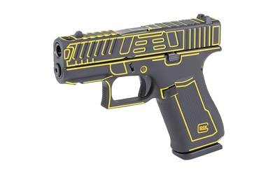 GLOCK 43X 9MM 10RD OUTLANDER YELLOW - Image 3