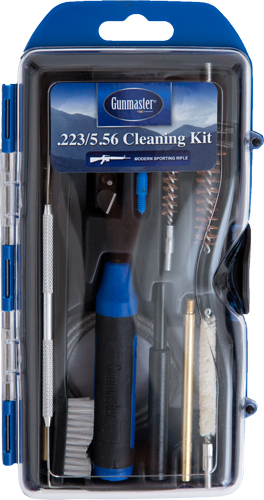 GUNMASTER AR15 5.56MM RIFLE - 17PC COMPACT CLEANING KIT